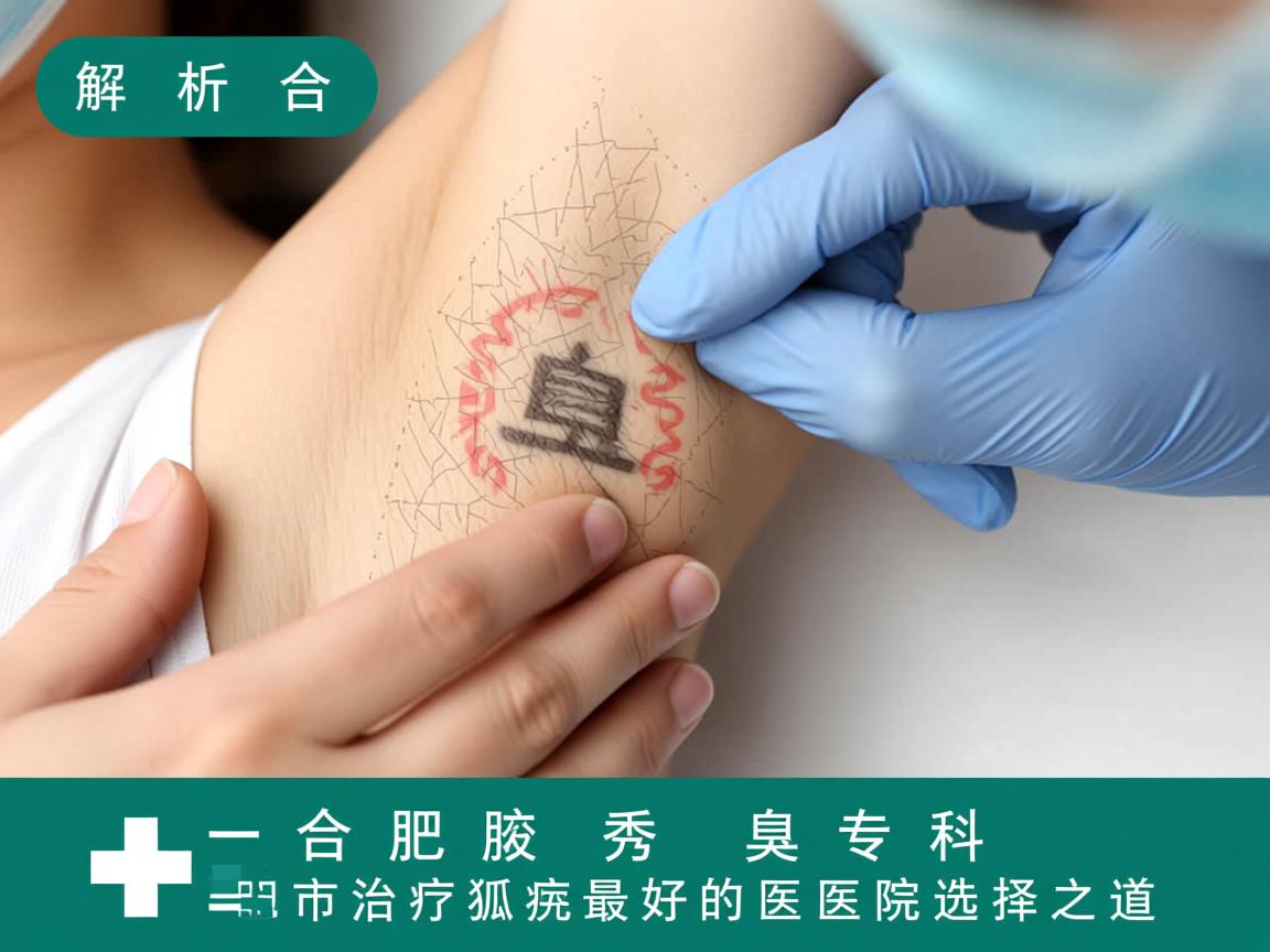 合肥腋秀腋臭专科，解析合肥市治疗狐臭最好的医院选择之道