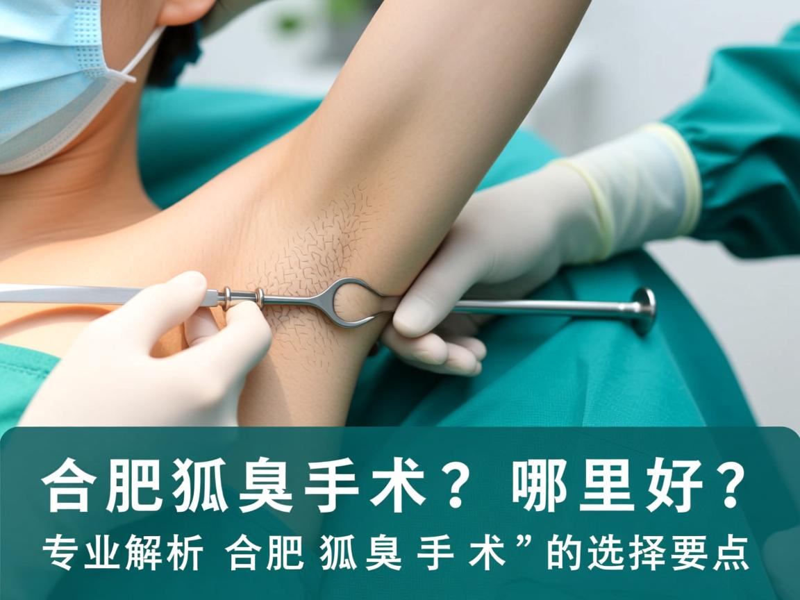 合肥狐臭手术哪里好?专业解析合肥狐臭手术的选择要点 合肥狐臭手术哪里好?专业解析合肥狐臭手术的选择要点