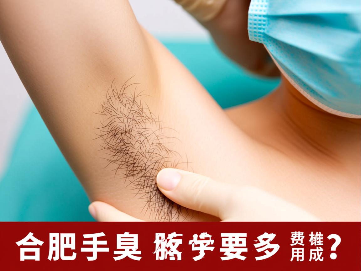 合肥腋臭手术需要多少钱？详解合肥腋臭手术费用构成