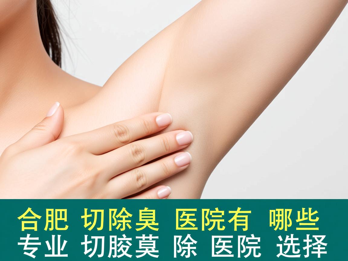 合肥切除腋臭医院有哪些，专业解析腋臭切除的医院选择