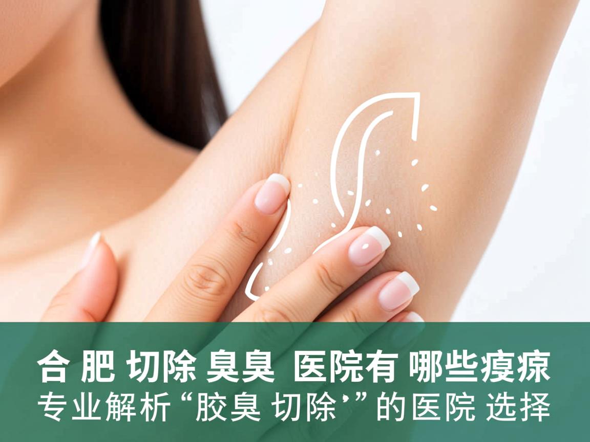 合肥切除腋臭医院有哪些，专业解析腋臭切除的医院选择