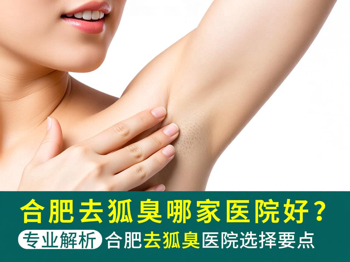 合肥去狐臭哪家医院好？专业解析合肥去狐臭医院选择要点