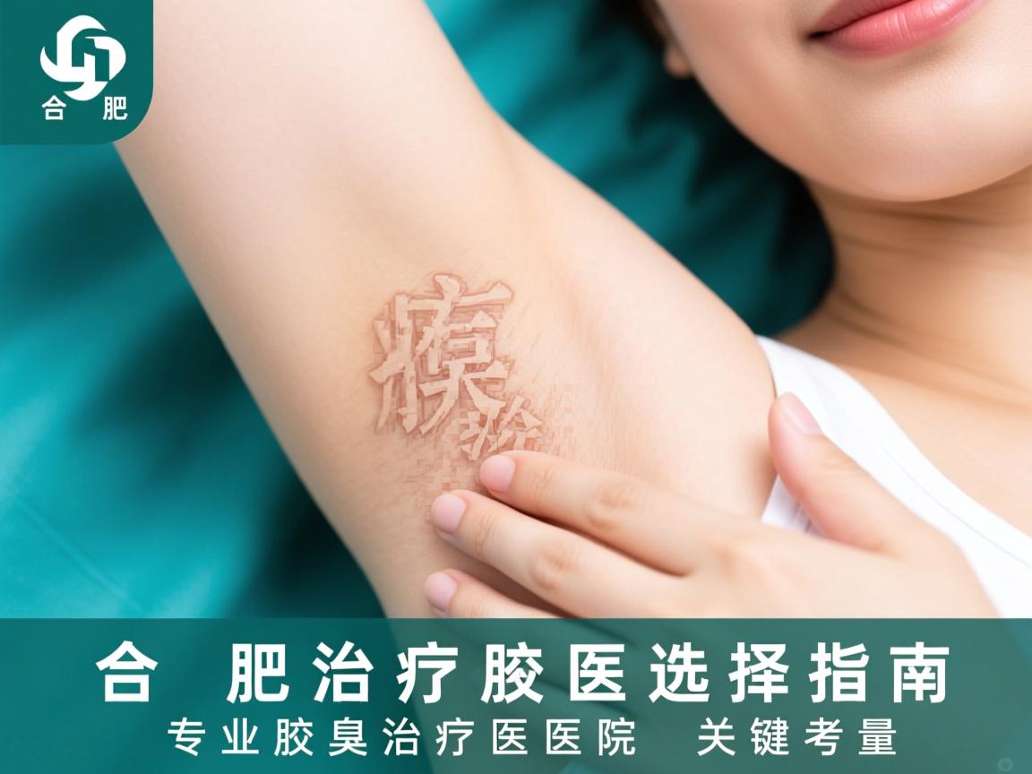 合肥腋臭治疗医院选择指南，专业腋臭治疗医院的关键考量