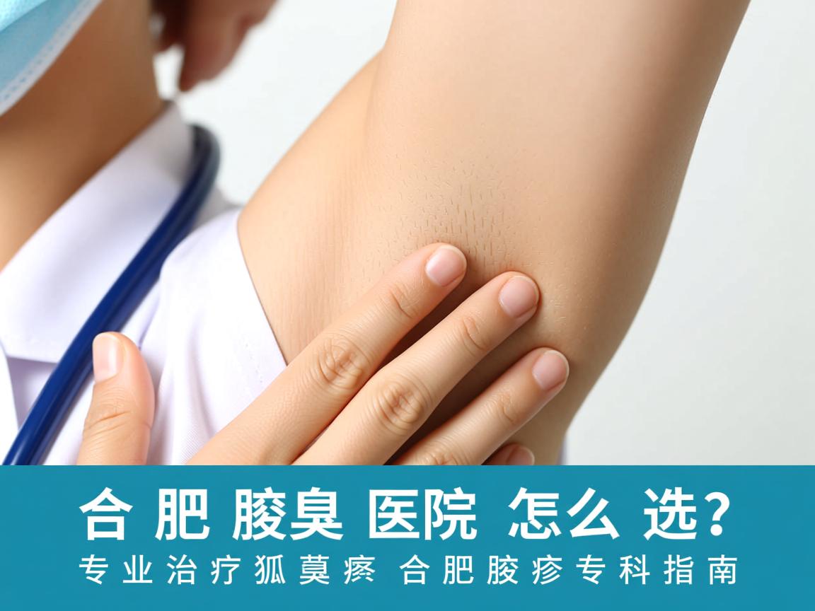 合肥腋臭医院怎么选?专业治疗狐臭的合肥腋臭专科指南 合肥腋臭医院怎么选?专业治疗狐臭的合肥腋臭专科指南