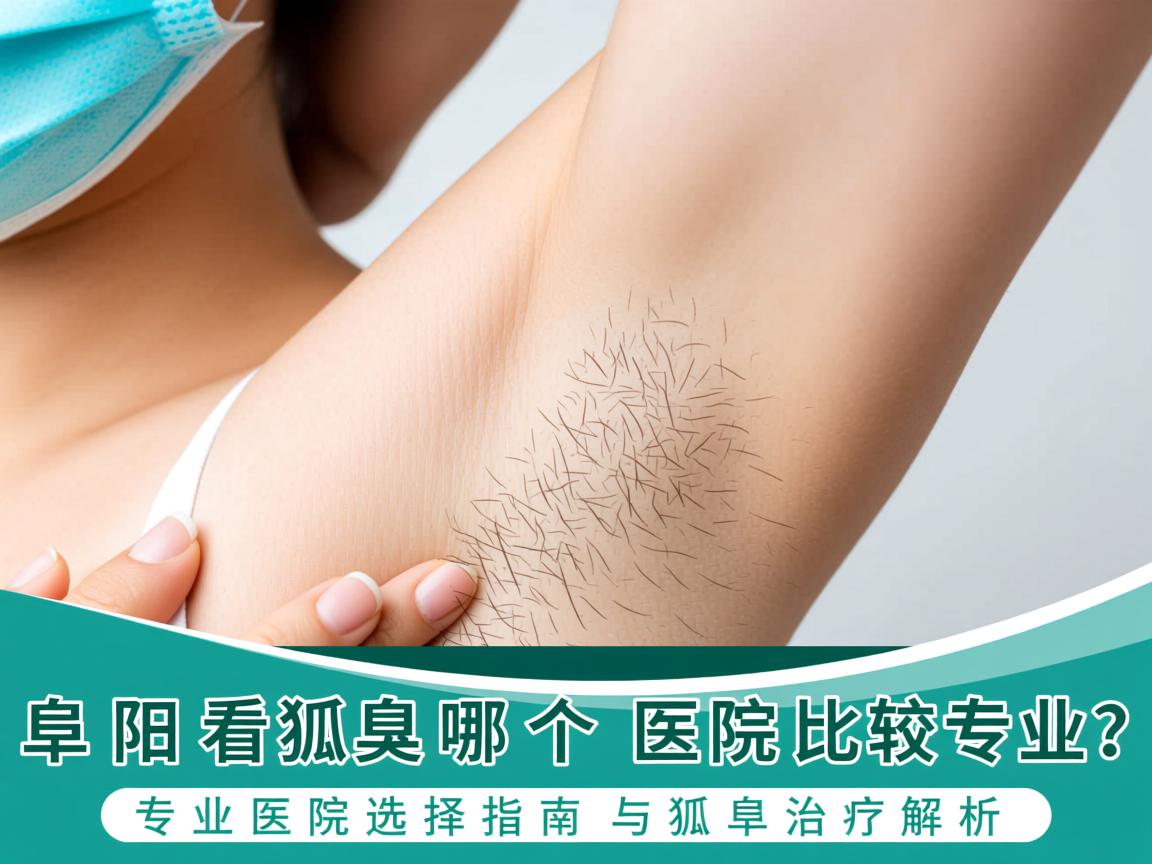阜阳看狐臭哪个医院比较专业？专业医院选择指南与狐臭治疗解析