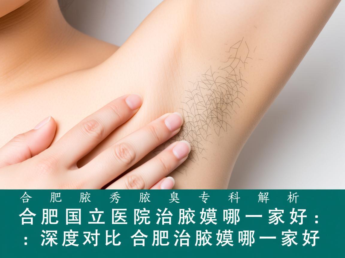 合肥腋秀腋臭专科解析，合肥国立医院治腋臭哪一家好，深度对比合肥治腋臭哪一家好