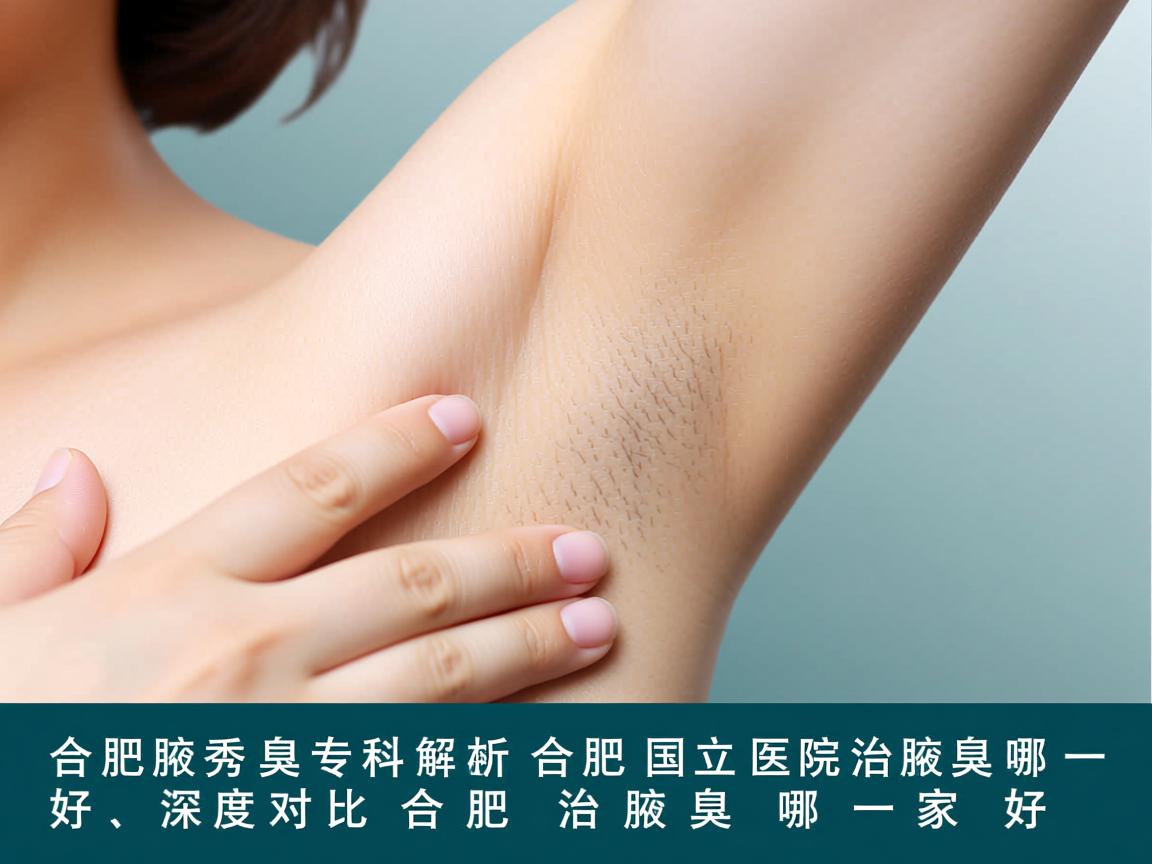 合肥腋秀腋臭专科解析，合肥国立医院治腋臭哪一家好，深度对比合肥治腋臭哪一家好