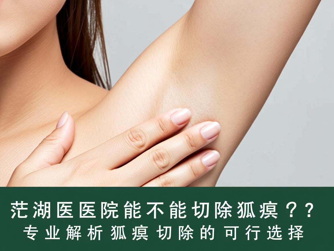 芜湖医院能不能切除狐臭?专业解析狐臭切除的可行选择 芜湖医院能不能切除狐臭?专业解析狐臭切除的可行选择