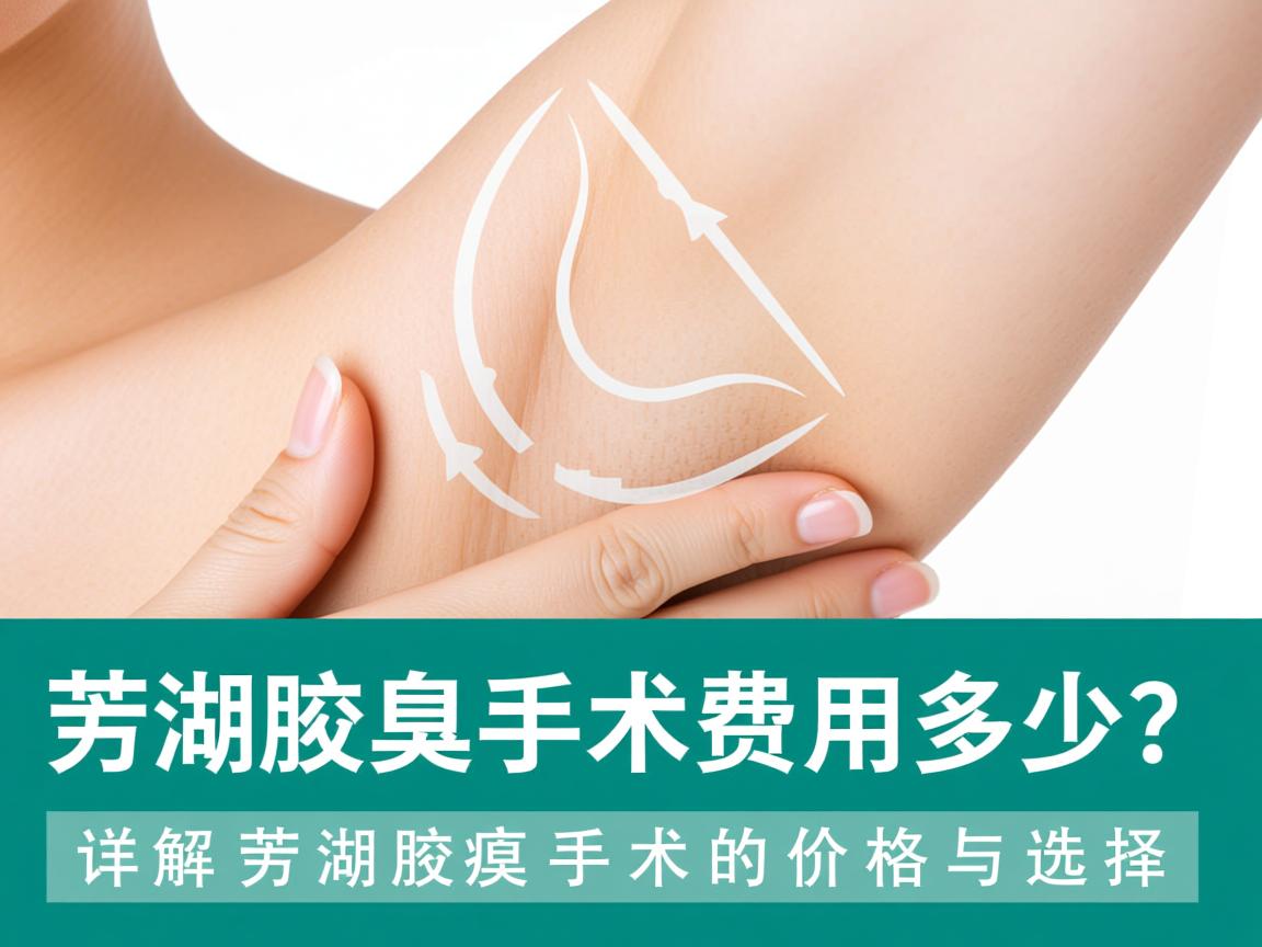 芜湖腋臭手术费用多少？详解芜湖腋臭手术的价格与选择