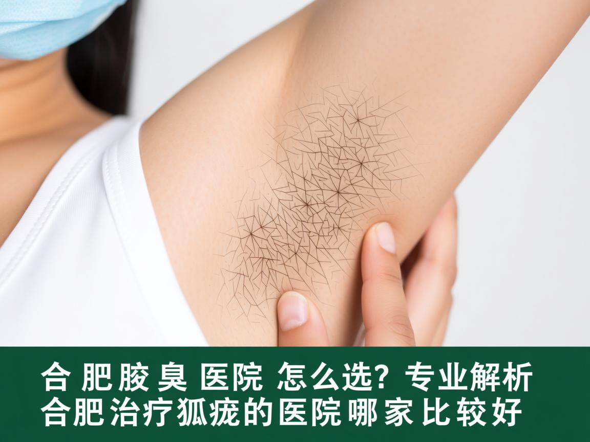 合肥腋臭医院怎么选？专业解析合肥治疗狐臭的医院哪家比较好