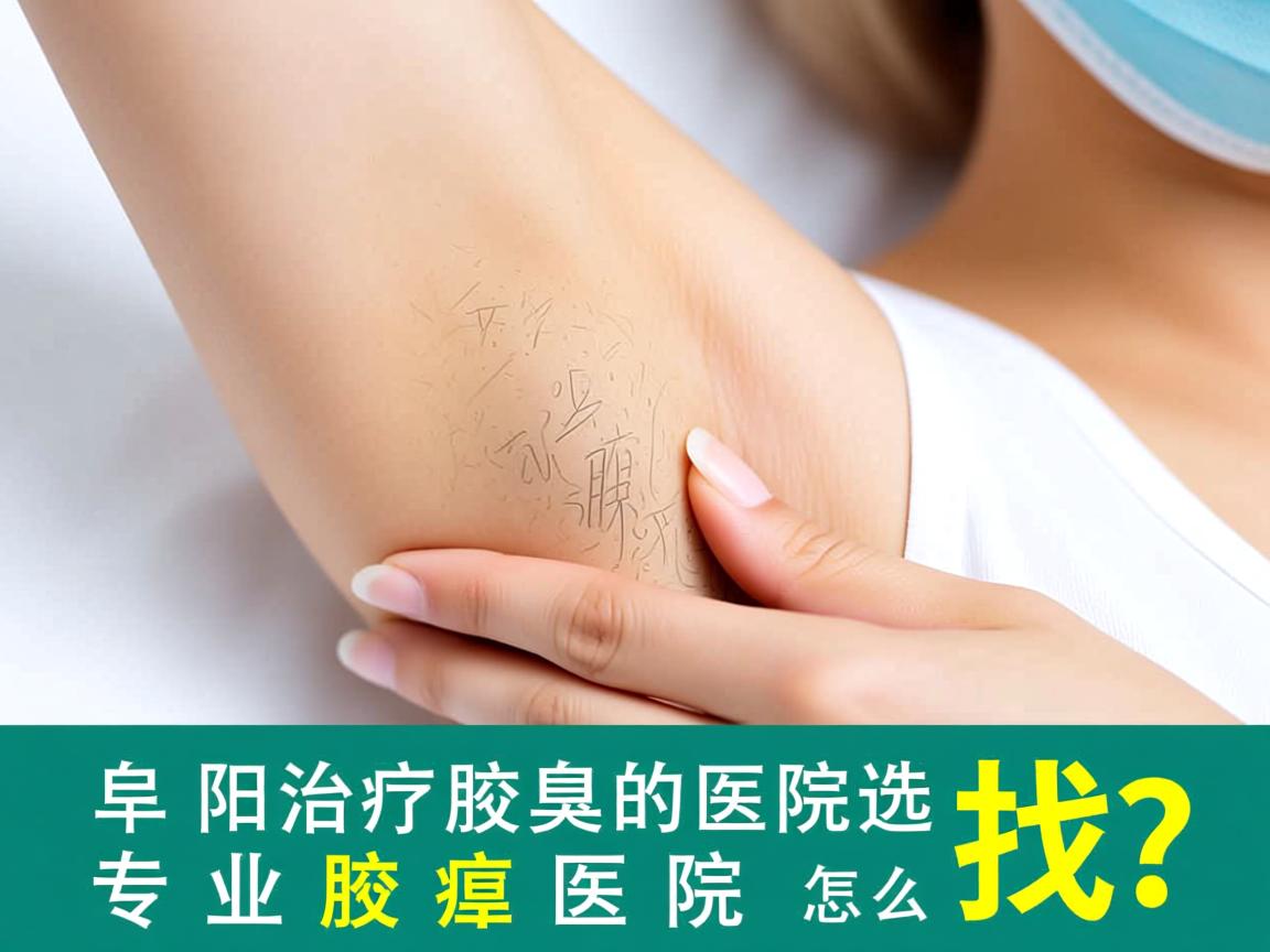 阜阳治疗腋臭的医院选择，专业腋臭医院怎么找？
