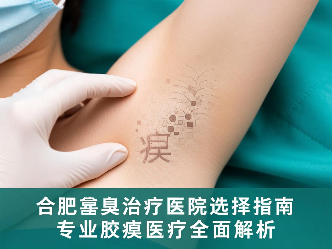 合肥腋臭治疗医院选择指南，专业腋臭医疗的全面解析