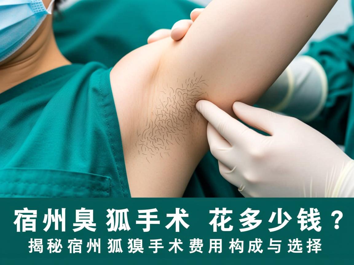 宿州狐臭手术花多少钱?揭秘宿州狐臭手术费用构成与选择 宿州狐臭手术花多少钱?揭秘宿州狐臭手术费用构成与选择