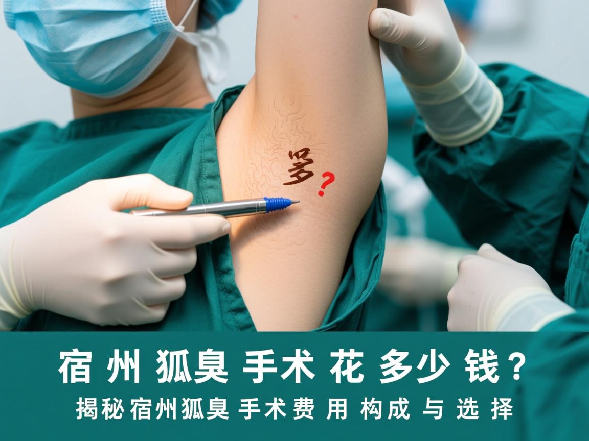 宿州狐臭手术花多少钱?揭秘宿州狐臭手术费用构成与选择 宿州狐臭手术花多少钱?揭秘宿州狐臭手术费用构成与选择