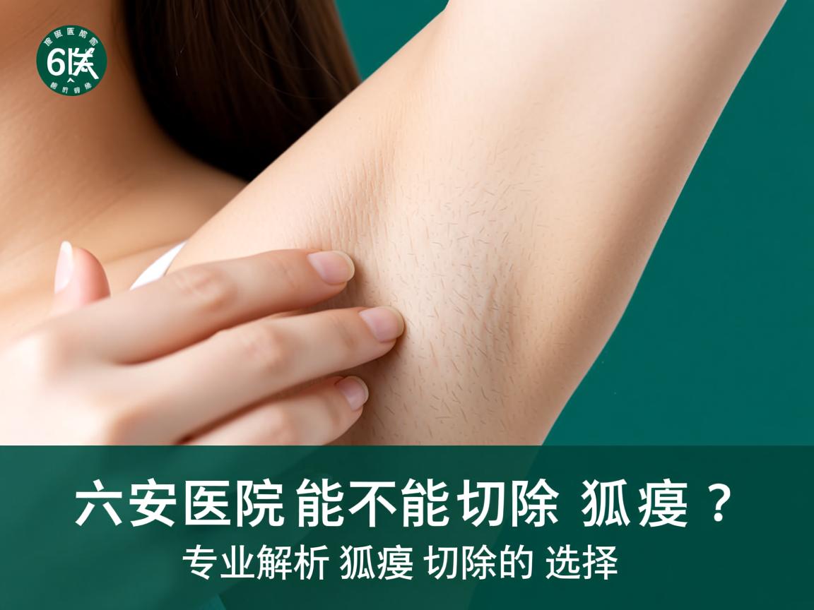 六安医院能不能切除狐臭？专业解析狐臭切除的选择