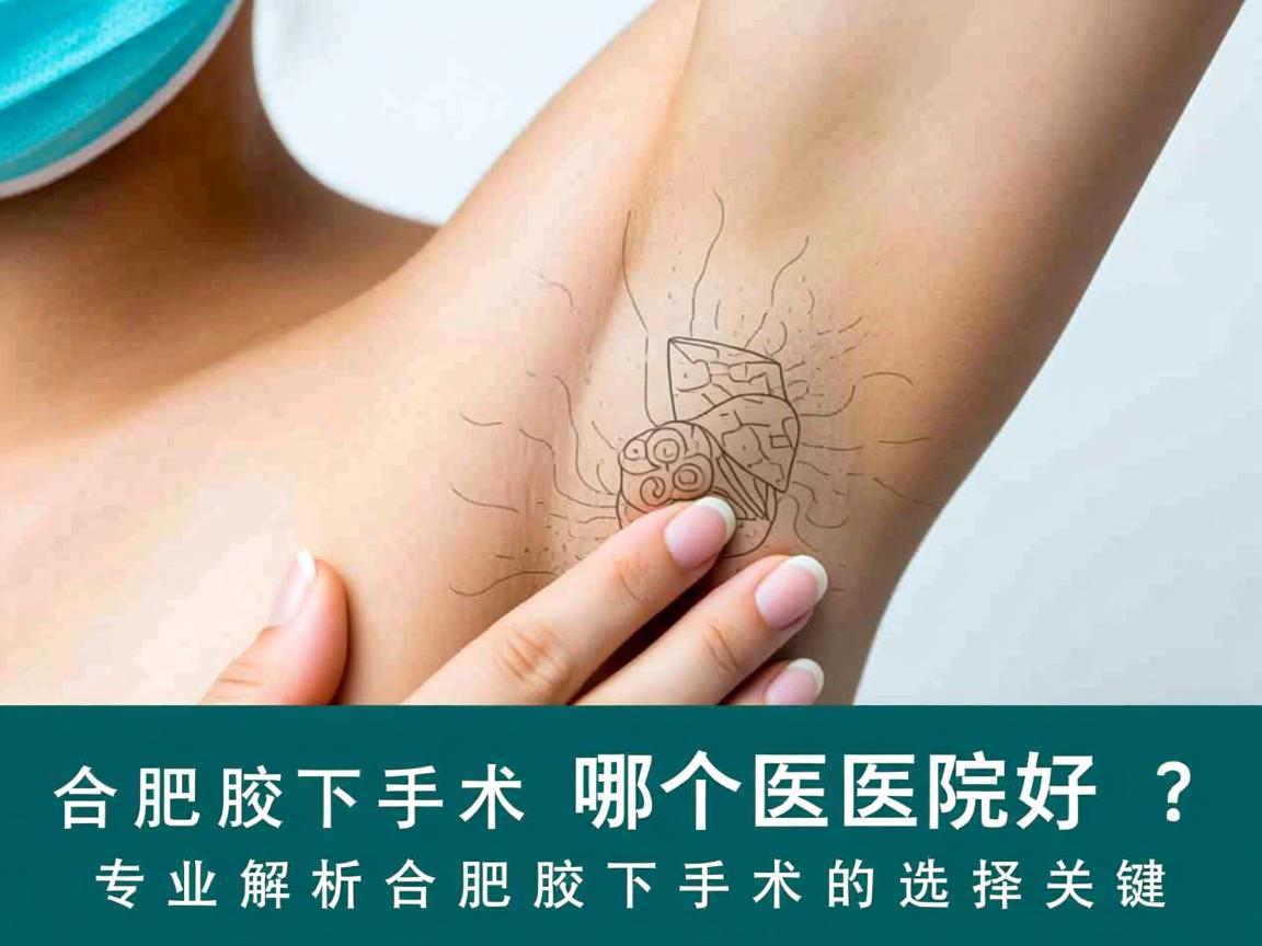 合肥腋下手术哪个医院好?专业解析合肥腋下手术的选择关键 合肥腋下手术哪个医院好?专业解析合肥腋下手术的选择关键