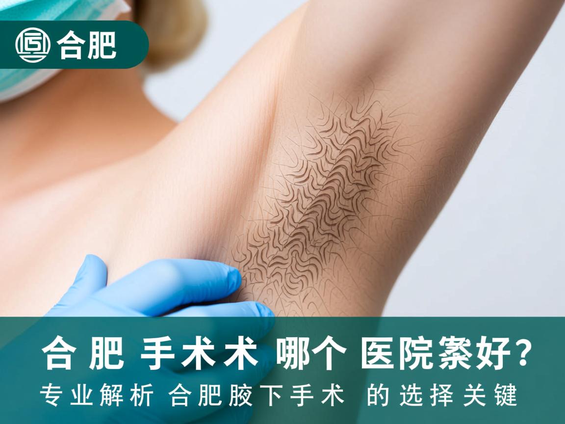 合肥腋下手术哪个医院好?专业解析合肥腋下手术的选择关键 合肥腋下手术哪个医院好?专业解析合肥腋下手术的选择关键