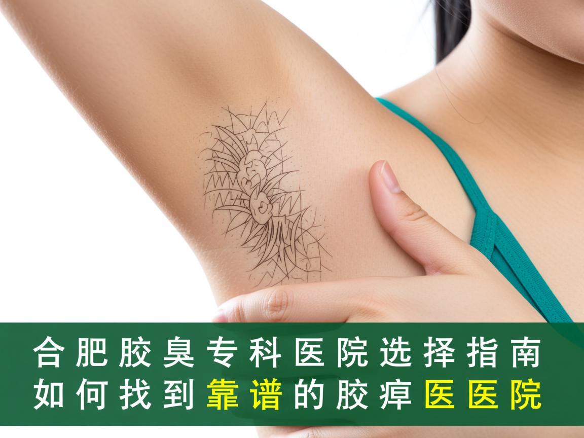 合肥腋臭专科医院选择指南，如何找到靠谱的腋臭医院