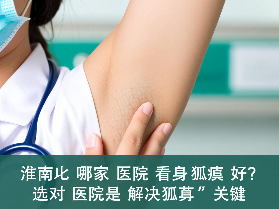淮南哪家医院看狐臭好？选对医院是解决狐臭的关键