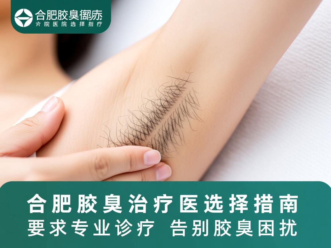 合肥腋臭治疗医院选择指南，专业诊疗告别腋臭困扰
