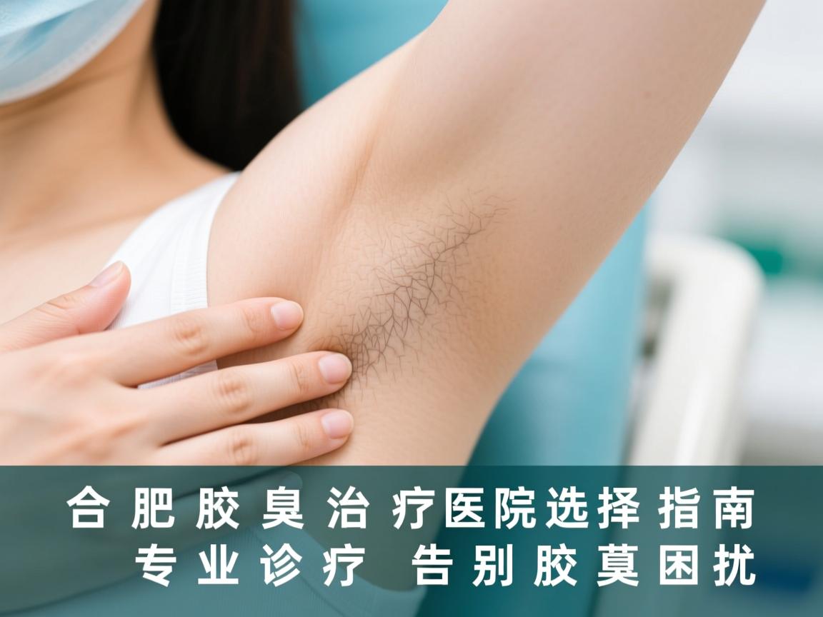 合肥腋臭治疗医院选择指南，专业诊疗告别腋臭困扰