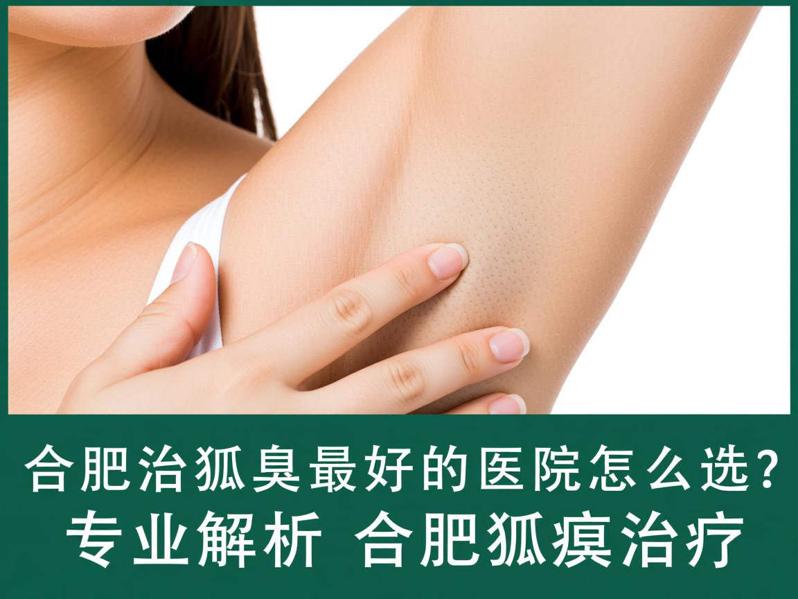 合肥治狐臭最好的医院怎么选？专业解析合肥狐臭治疗