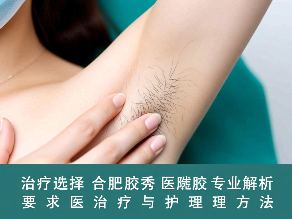 腋臭治疗选择，合肥腋秀医院专业解析腋臭治疗与护理方法