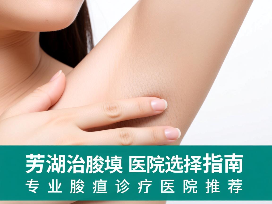 芜湖治腋臭医院选择指南，专业腋臭诊疗医院推荐