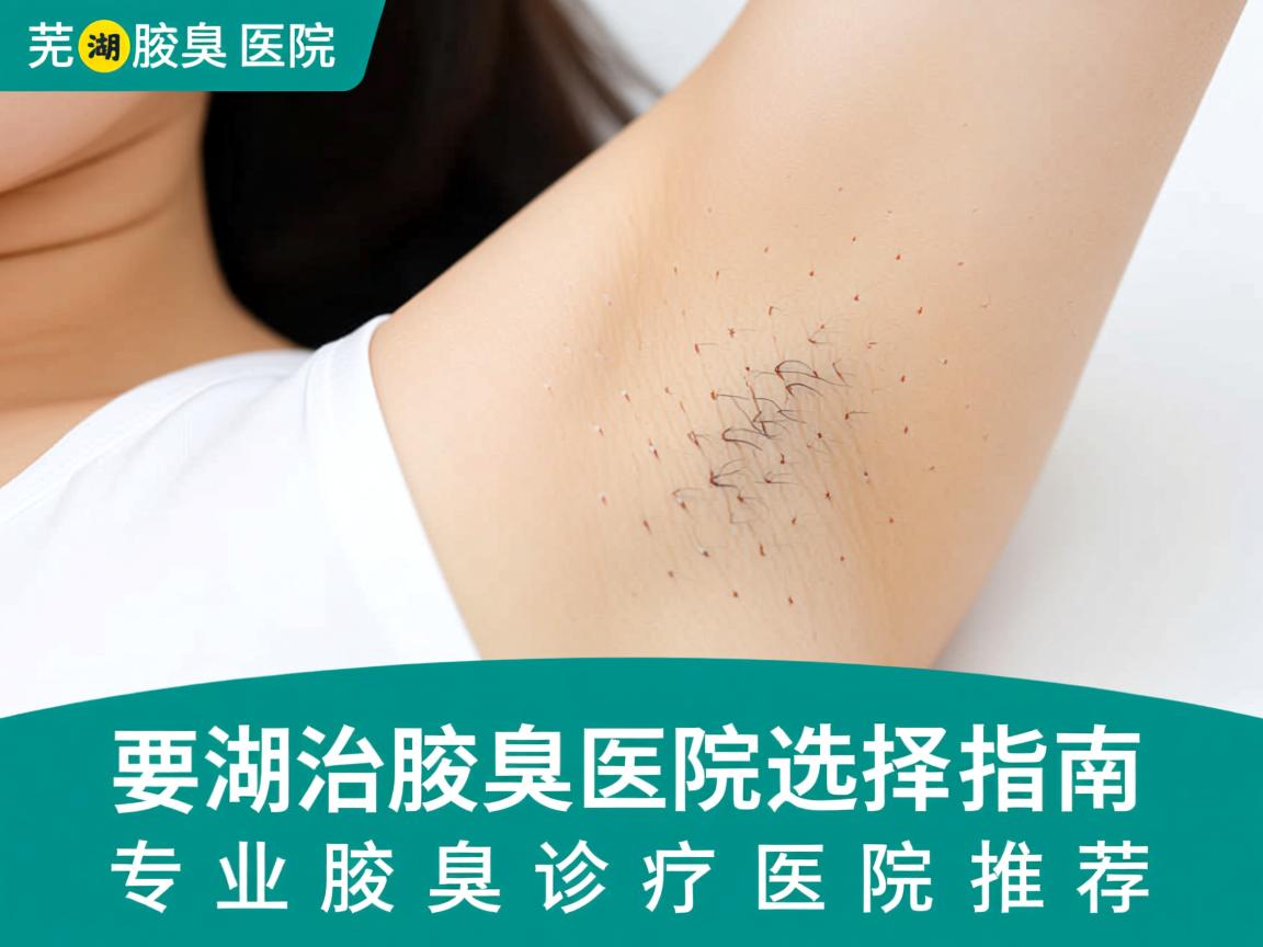 芜湖治腋臭医院选择指南，专业腋臭诊疗医院推荐