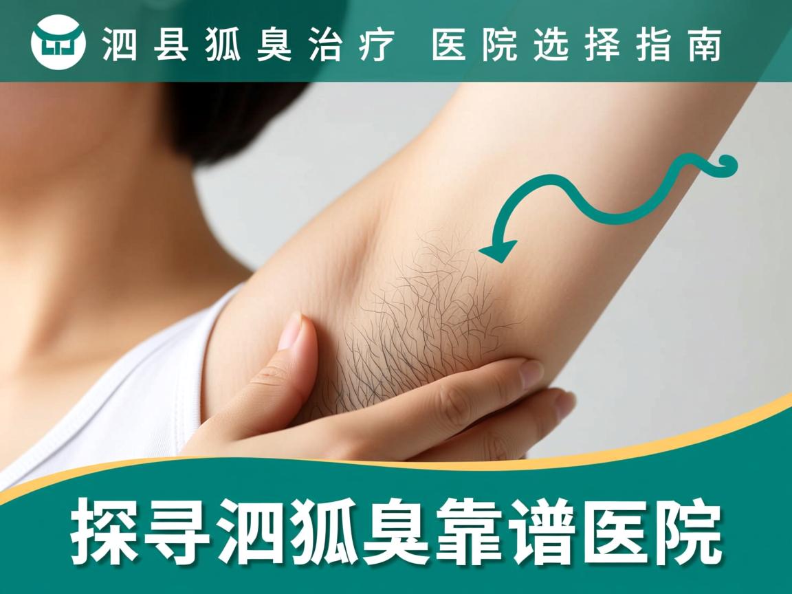 泗县狐臭治疗医院选择指南，探寻泗县狐臭治疗的靠谱医院