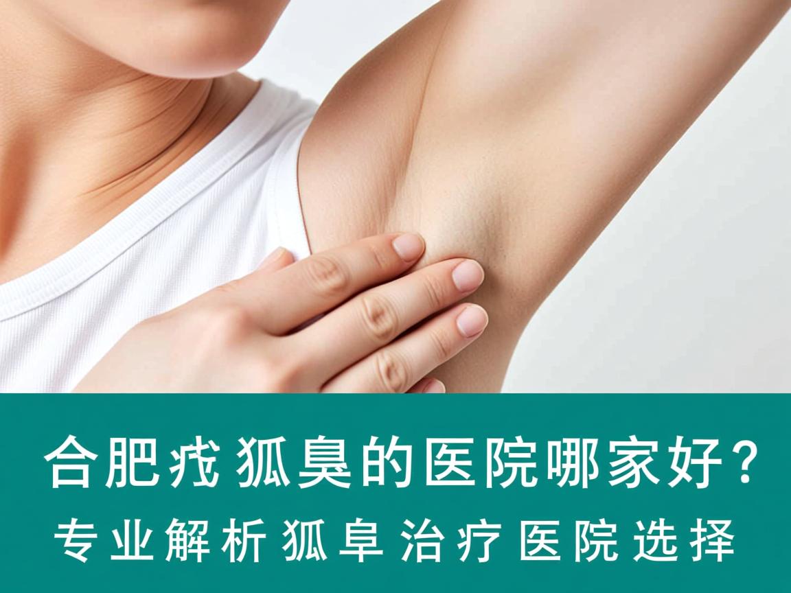 合肥治疗狐臭的医院哪家好？专业解析狐臭治疗医院选择