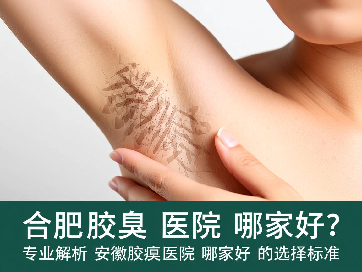 合肥腋臭医院哪家好？专业解析安徽腋臭医院哪家好的选择标准