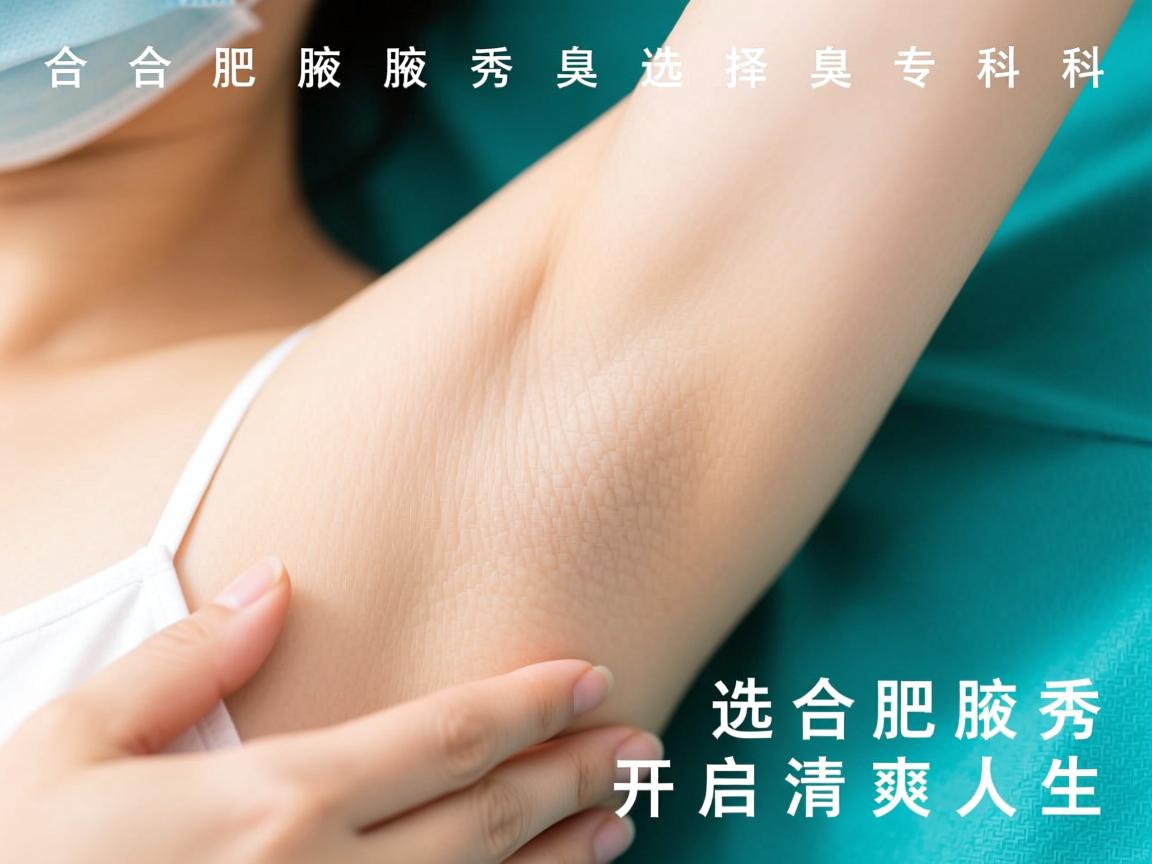 合肥腋秀腋臭专科，选择合肥腋秀，开启清爽人生