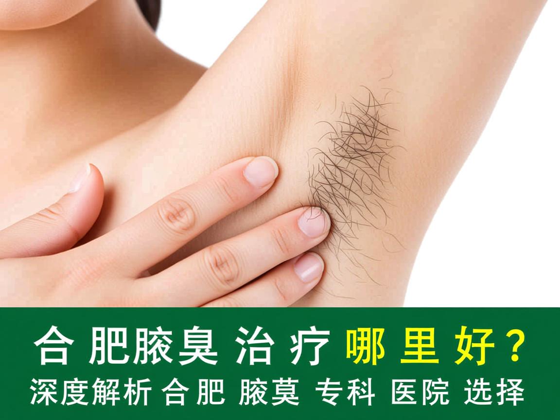 合肥腋臭治疗哪里好？深度解析合肥腋臭专科医院选择