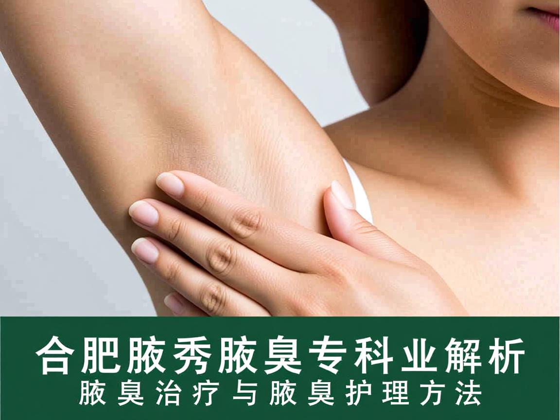 合肥腋秀腋臭专科，专业解析腋臭治疗与腋臭护理方法