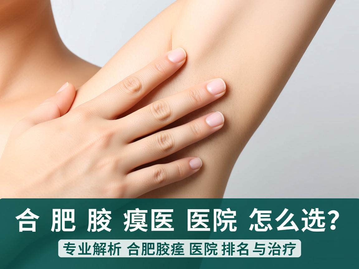 合肥腋臭医院怎么选？专业解析合肥腋臭医院排名与治疗