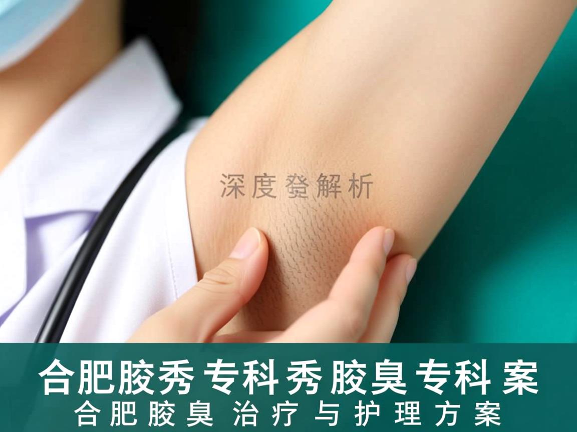 合肥腋秀腋臭专科，深度解析合肥腋秀腋臭专科的腋臭治疗与护理方案