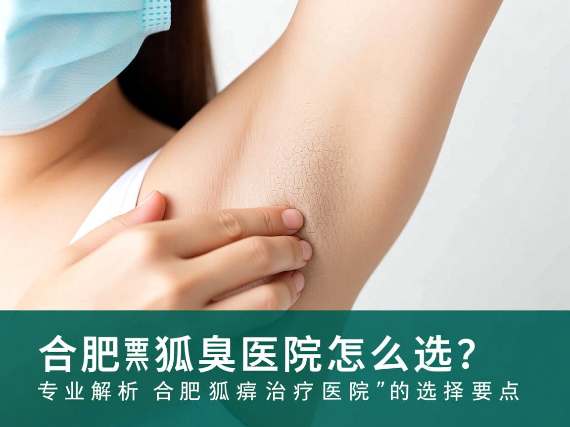 合肥狐臭医院怎么选？专业解析合肥狐臭治疗医院的选择要点