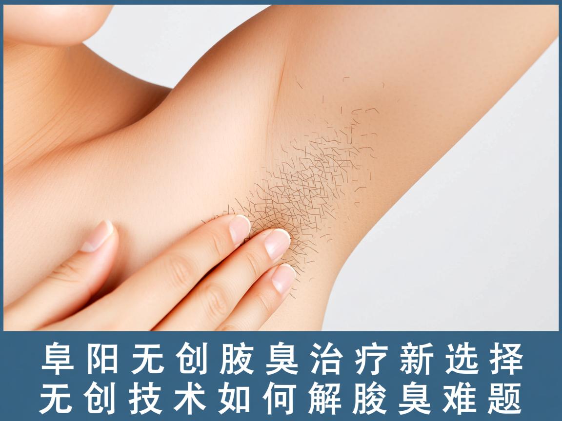 阜阳无创腋臭治疗新选择，无创技术如何解决腋臭难题