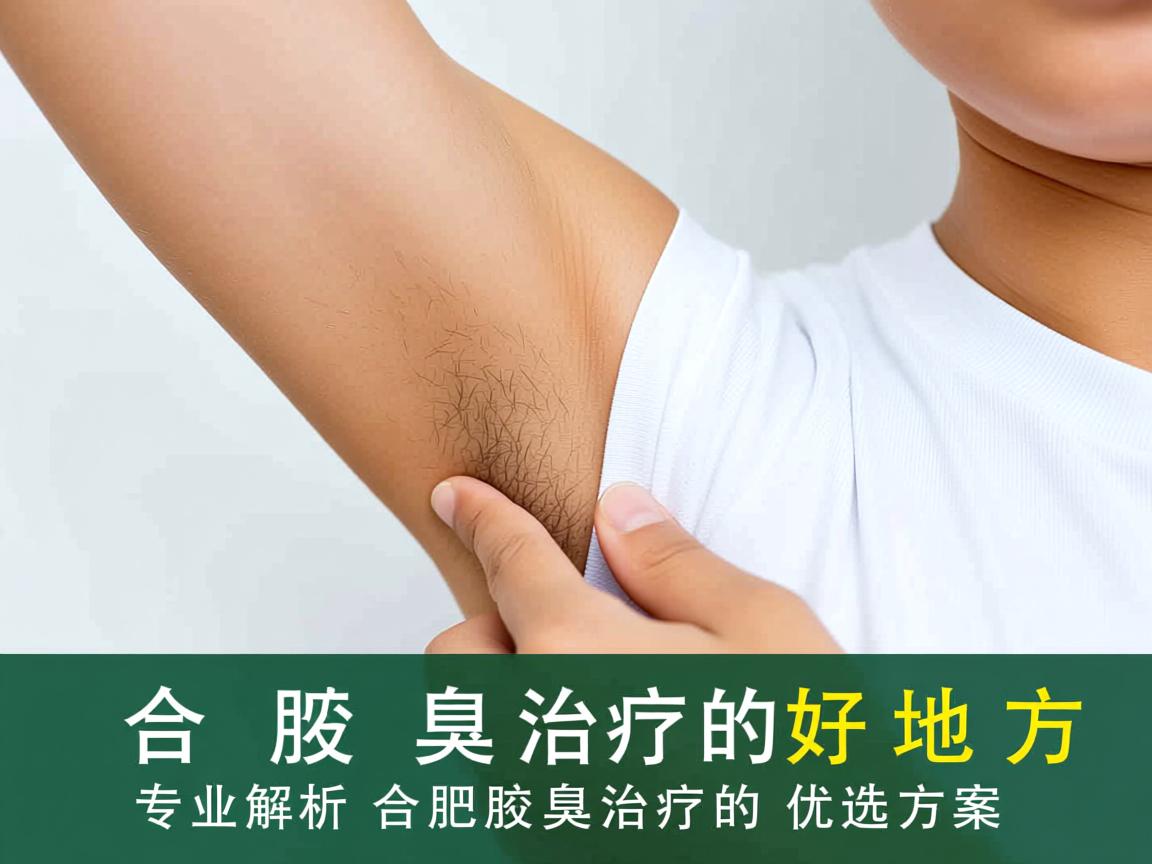 合肥腋臭治疗的好地方，专业解析合肥腋臭治疗的优选方案
