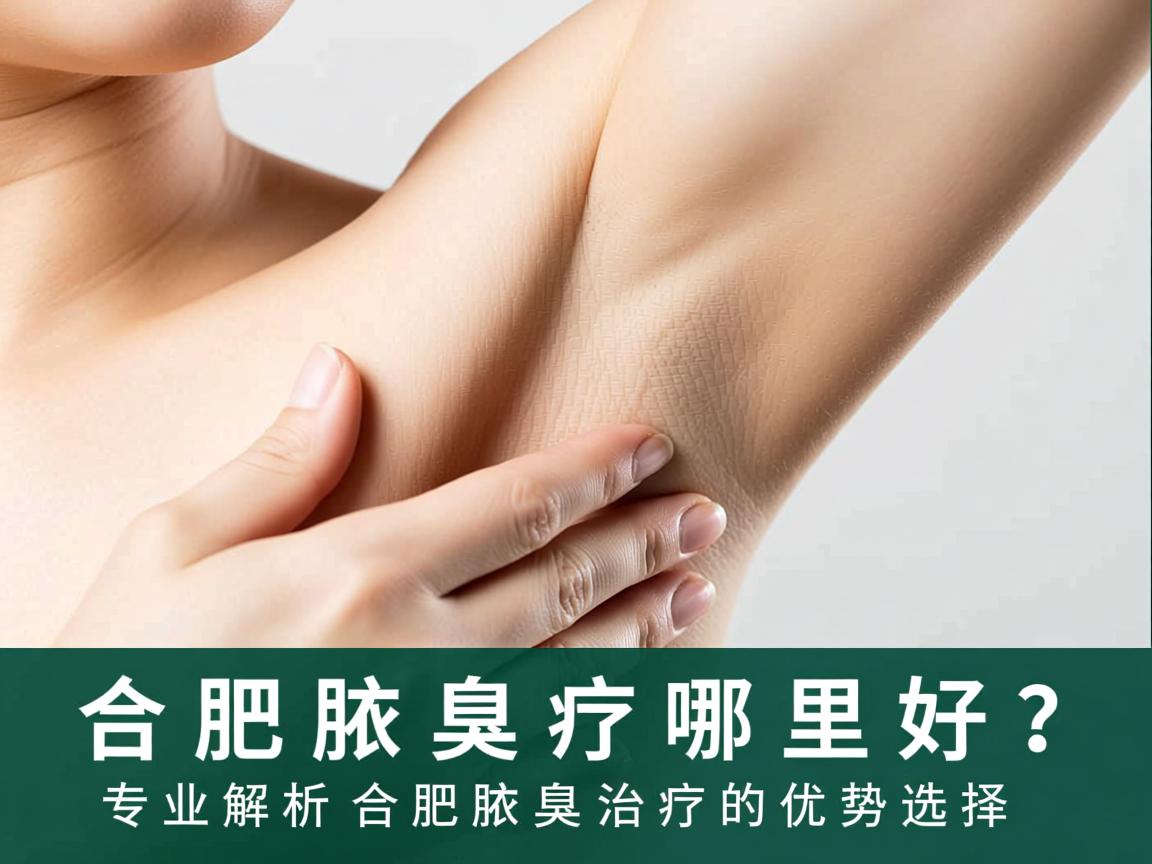 合肥腋臭治疗哪里好？专业解析合肥腋臭治疗的优势选择