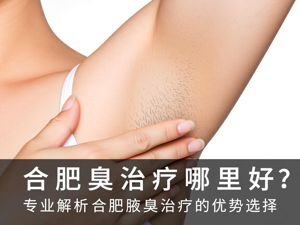 合肥腋臭治疗哪里好？专业解析合肥腋臭治疗的优势选择