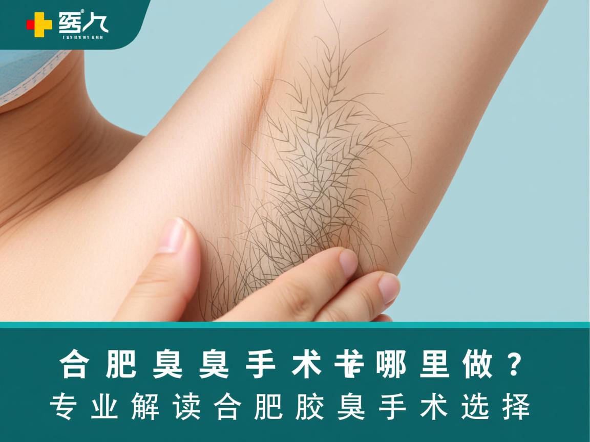 合肥腋臭手术哪里做？专业解读合肥腋臭手术选择