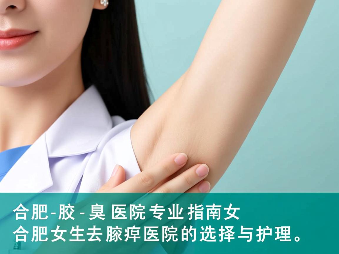 合肥腋臭医院专业指南，合肥女生去腋臭医院的选择与护理