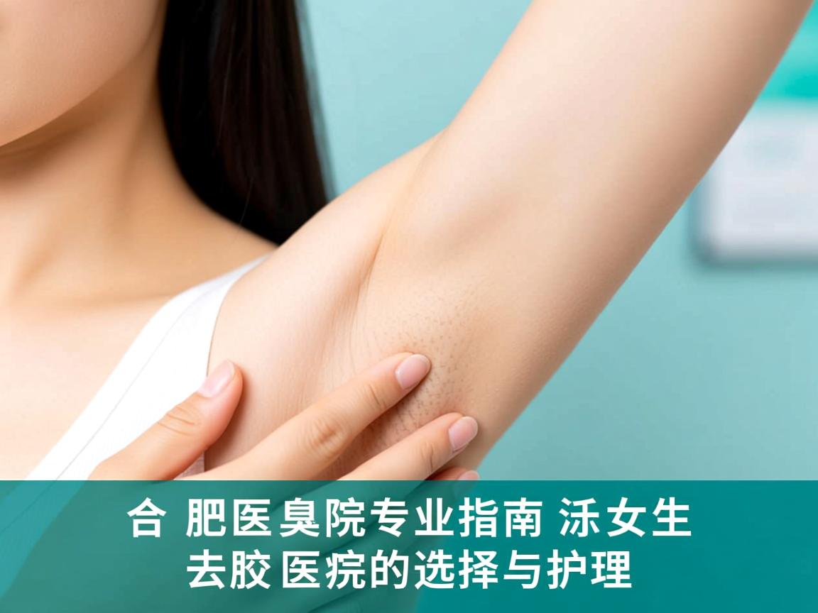 合肥腋臭医院专业指南，合肥女生去腋臭医院的选择与护理