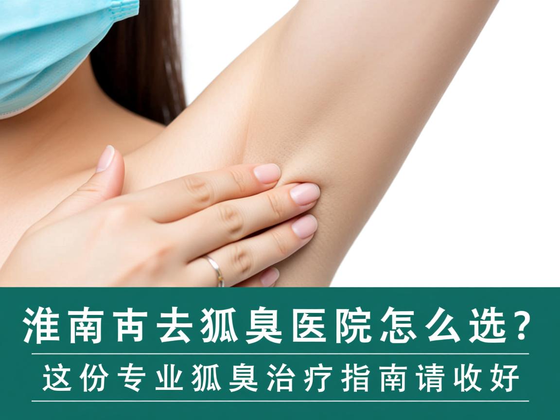 淮南去狐臭医院怎么选？这份专业狐臭治疗指南请收好