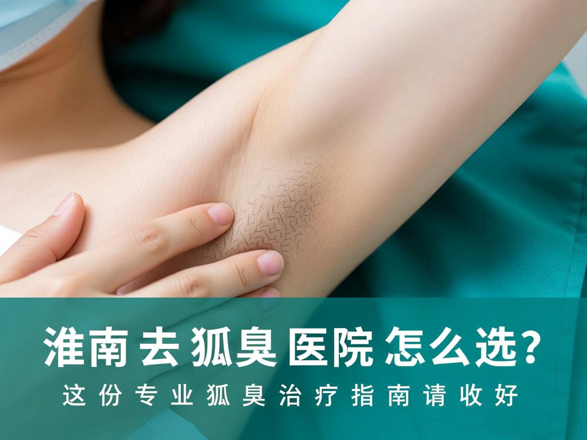 淮南去狐臭医院怎么选？这份专业狐臭治疗指南请收好