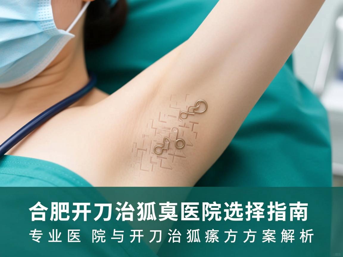 合肥开刀治狐臭医院选择指南，专业医院与开刀治狐臭方案解析