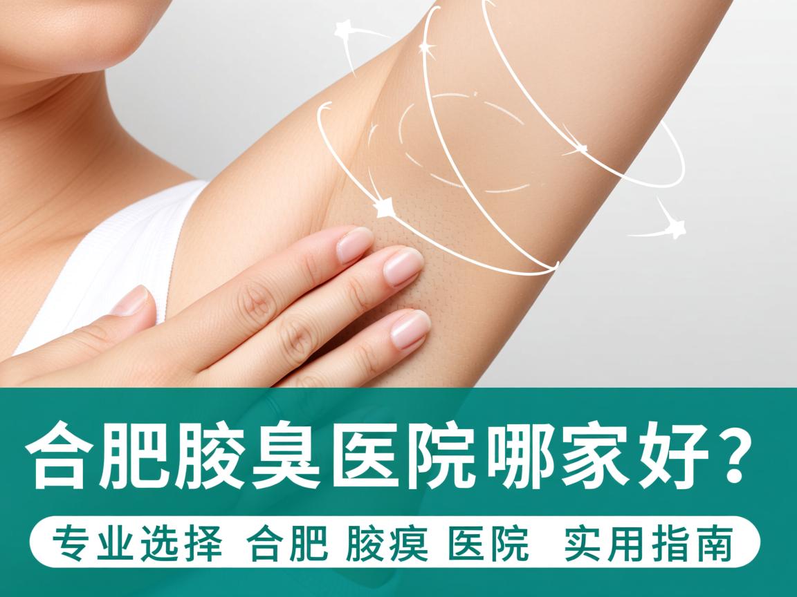 合肥腋臭医院哪家好？专业选择合肥腋臭医院的实用指南