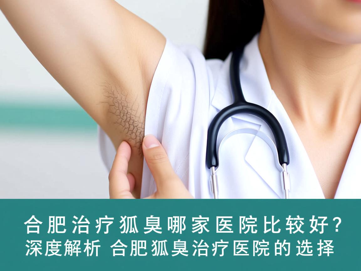 合肥治疗狐臭哪家医院比较好？深度解析合肥狐臭治疗医院的选择